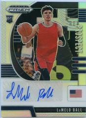 LaMelo Ball [Silver Prizm] Basketball Cards 2020 Panini Prizm Draft Picks Autographs Prices