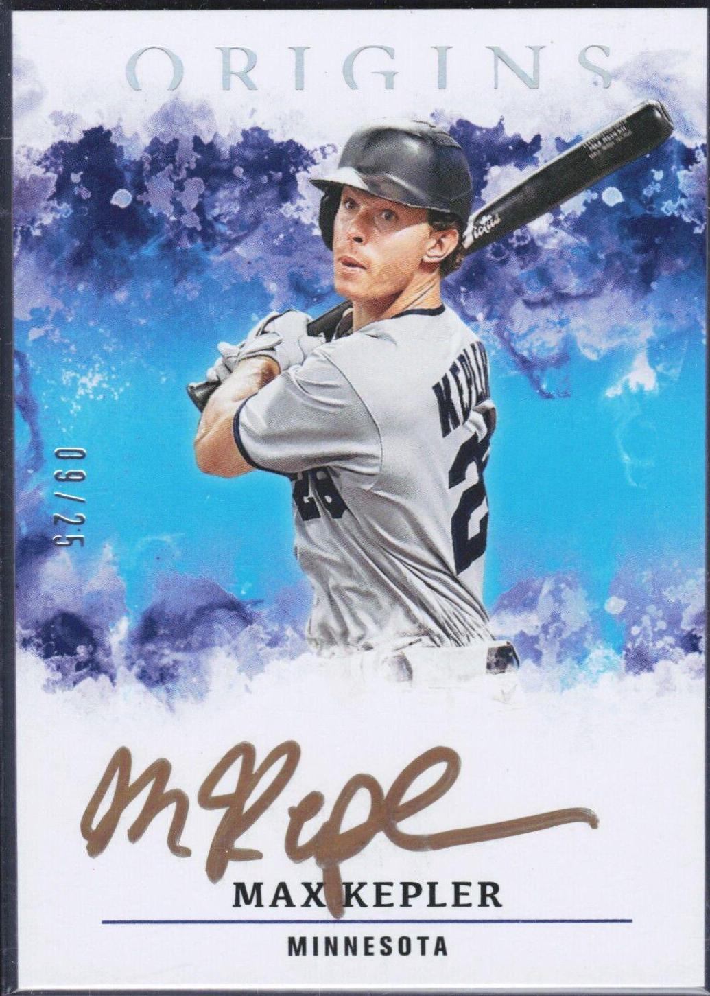 Max Kepler [Gold Ink] #OASI-MX Prices | 2021 Panini Chronicles Origins ...