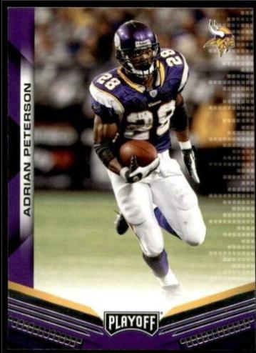 Adrian Peterson #144 Football Cards 2019 Panini Playoff