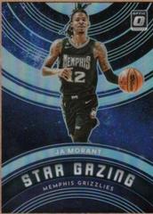 Ja Morant [Holo] #4 Basketball Cards 2022 Panini Donruss Optic Star Gazing Prices