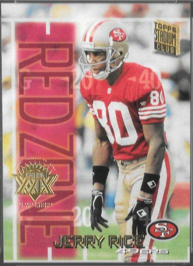 Jerry Rice [Super Bowl XXIX] #519 Prices | 1994 Stadium Club | Football ...