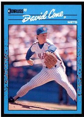 David Cone #43 Baseball Cards 1990 Donruss Best NL