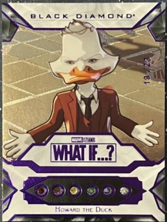 Howard The Duck #BD13 Marvel 2023 Upper Deck What If Black Diamond