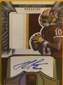 Robert Griffin III [Jersey Autograph Gold] #276 Football Cards 2012 Panini Crown Royale