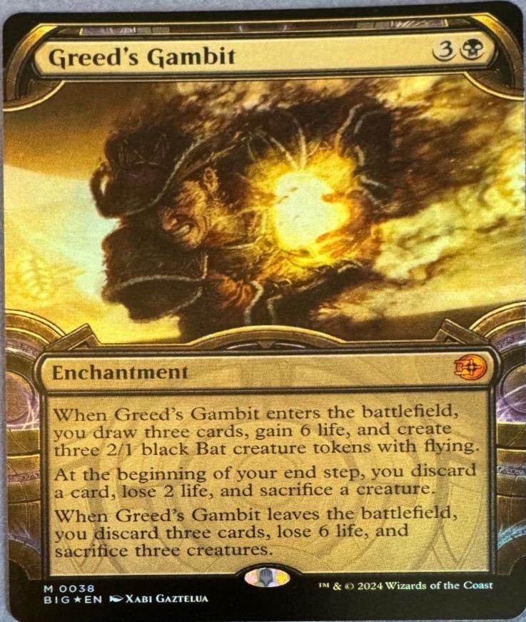 Greed's Gambit #73 Magic The Big Score