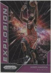 James Harden [Purple Prizm] #4 Basketball Cards 2016 Panini Prizm Explosion Prices