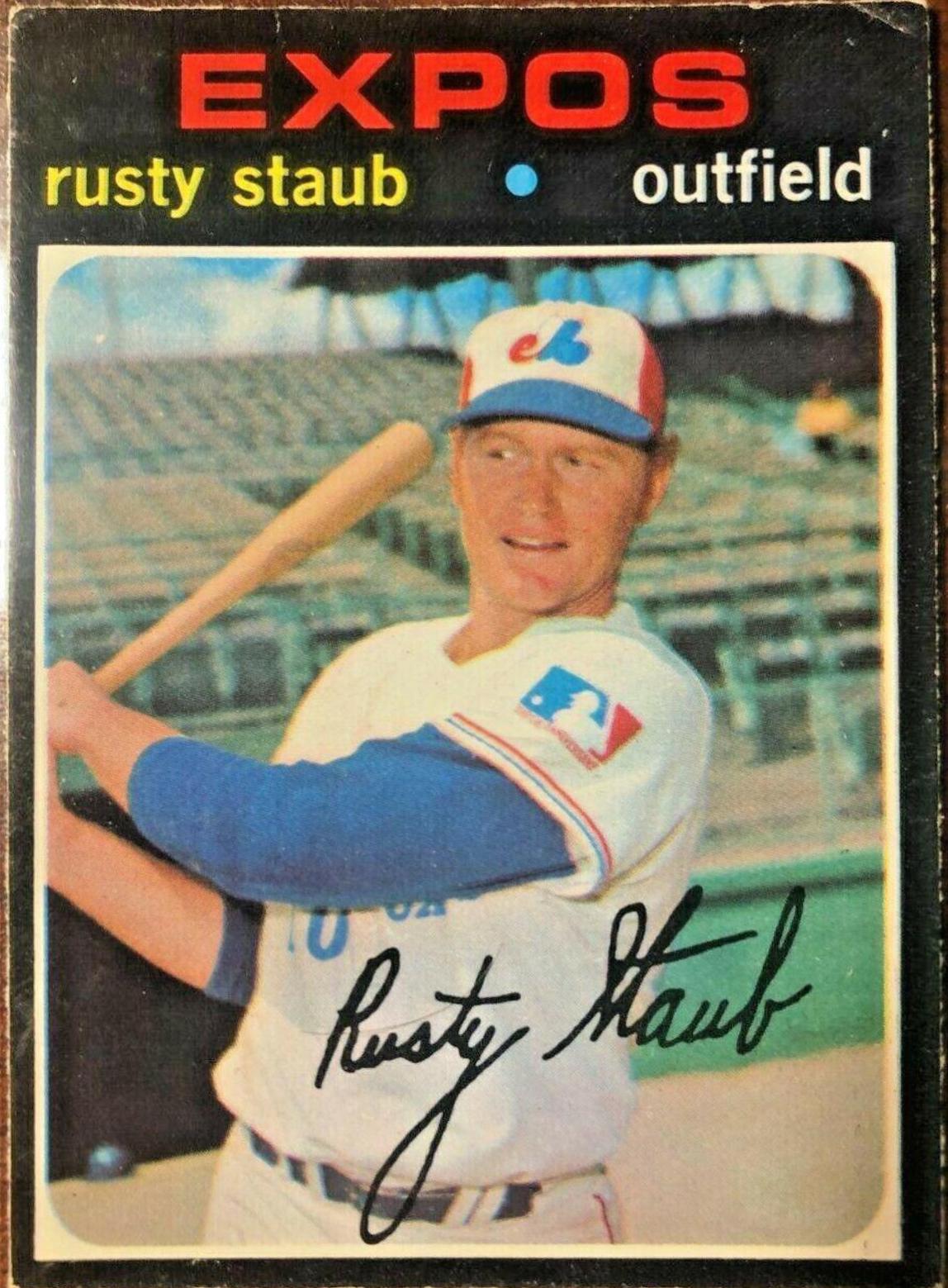 Rusty Staub #560 Baseball Cards 1971 O Pee Chee