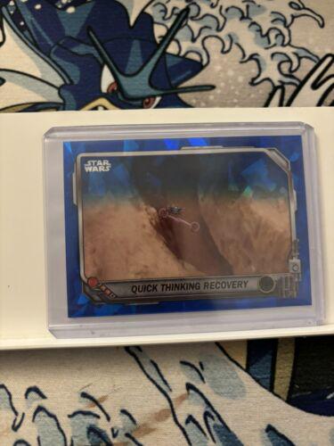 Quick Thinking Recovery #PR-7 Star Wars 2024 Topps Chrome Sapphire Podracing