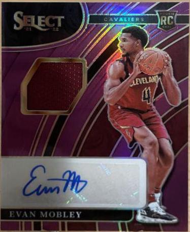 Evan Mobley Select Purple deals RPA /99