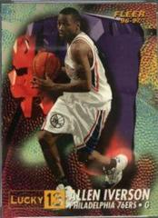 Allen Iverson #1 Prices | 1996 Fleer Lucky 13 | Basketball Cards