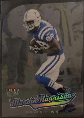 Marvin Harrison [Platinum Medallion] #4 Football Cards 2005 Ultra