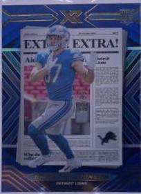 Aidan Hutchinson [Blue] #EXT-8 Football Cards 2022 Panini XR Extra