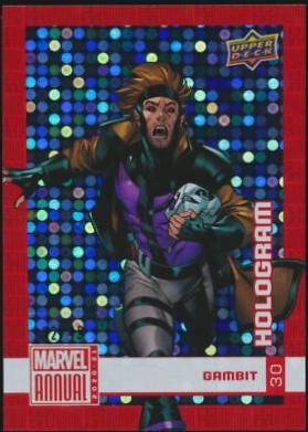 Gambit [Hologram] #30 Marvel 2020 Upper Deck Annual