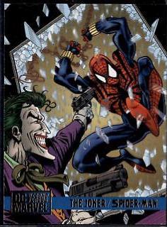 The Joker / Spider-Man #78 1995 Fleer DC vs Marvel