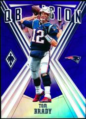 Tom Brady [Blue] #8 Football Cards 2019 Panini Phoenix QB Vision Prices