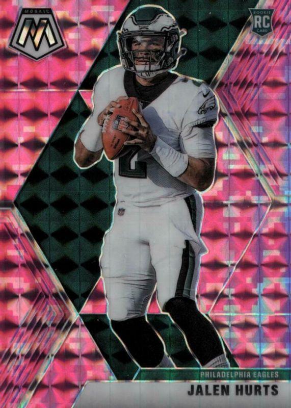 2020 PANINI MOSAIC #222 JALEN HURTS MOSAIC newest PRIZM 9.5