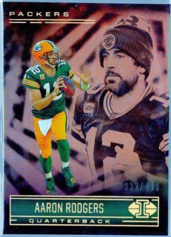 Aaron Rodgers [Bronze] #1 Football Cards 2021 Panini Illusions