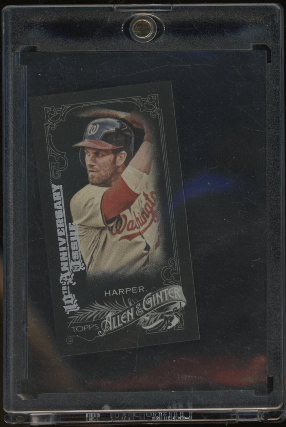 Bryce Harper [Mini 10th Anniversary Silver] #249 Baseball Cards 2015 Topps Allen & Ginter