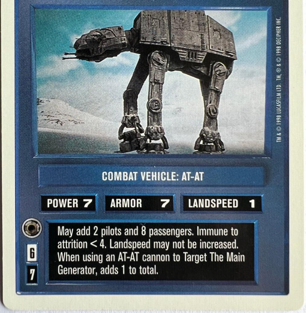 Blizzard 1 [Revised] Star Wars CCG Hoth