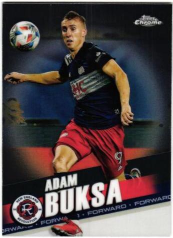 Adam Buksa #111 Soccer Cards 2022 Topps Chrome MLS