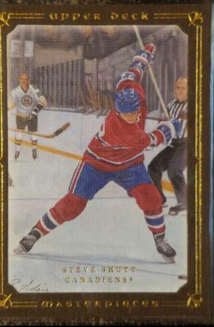 Steve Shutt #63 Hockey Cards 2008 Upper Deck Masterpieces