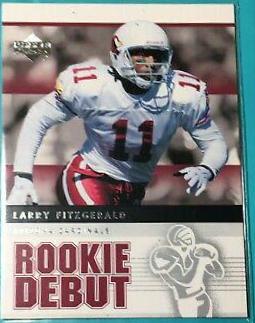 Larry Fitzgerald #1 Football Cards 2005 Upper Deck Rookie Debut