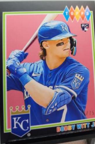 Bobby Witt Jr. [Black] #43 Baseball Cards 2022 Topps Brooklyn Collection