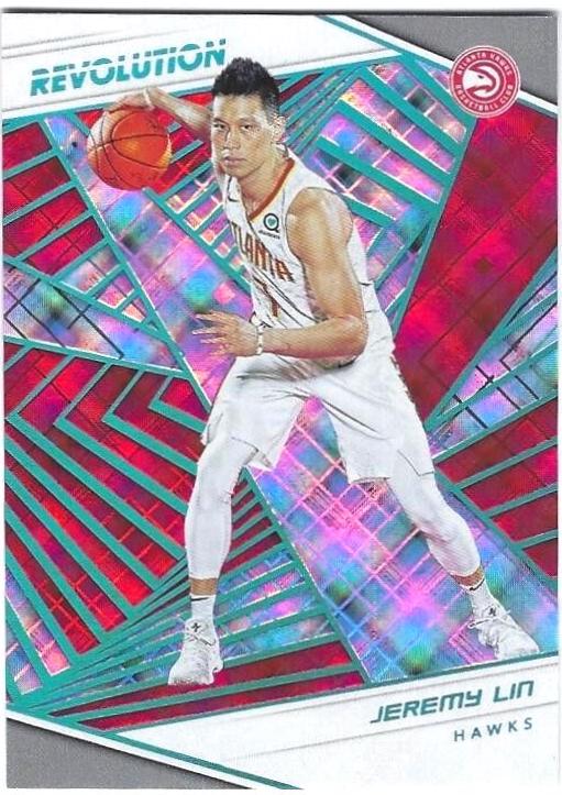 Jeremy Lin [Cosmic] #2 Basketball Cards 2018 Panini Revolution