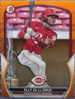 Elly De La Cruz [Orange] #BP-65 Baseball Cards 2023 Bowman Paper Prospects