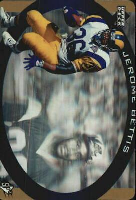 Jerome Bettis [Gold] #48 Football Cards 1996 Spx