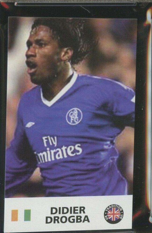 Didier Drogba Soccer Cards 2006 UK Traditions Football World Stars