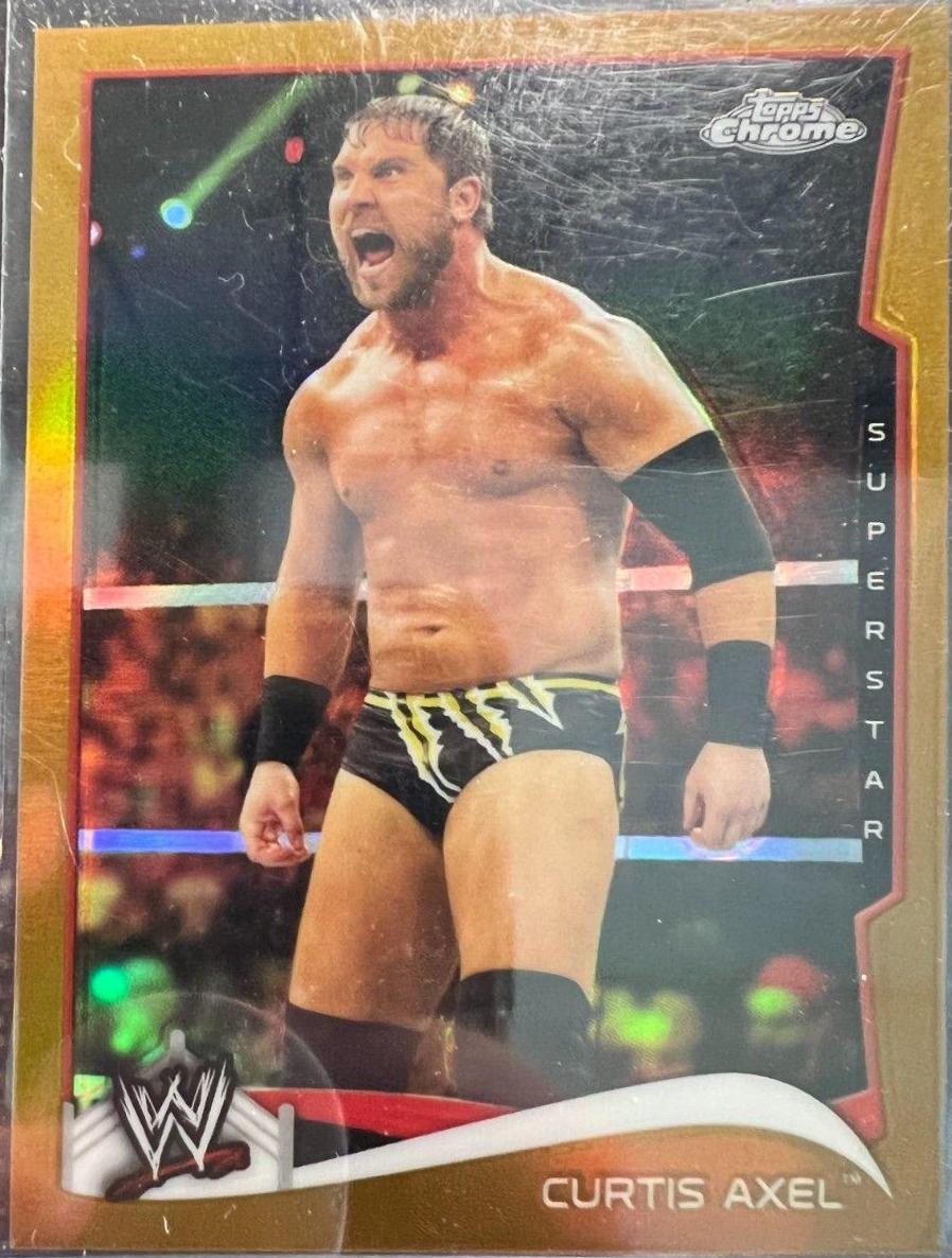 Curtis Axel [Refractor] #13 Wrestling Cards 2014 Topps Chrome WWE