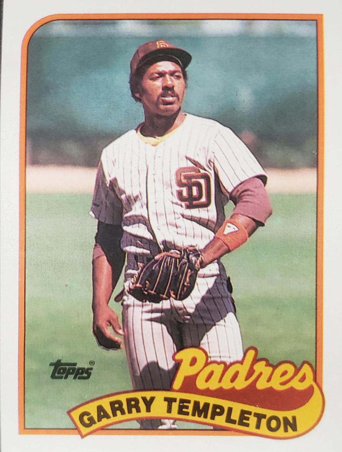 Garry Templeton 121 Prices 1989 Topps Baseball Cards