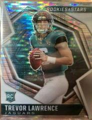 Trevor Lawrence 21 good Panini Rookies & Stars Pulsar Prizm PSA 8