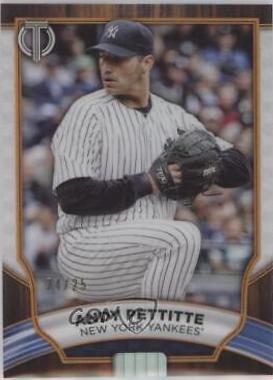 Andy Pettitte [Orange] #23 Baseball Cards 2022 Topps Tribute