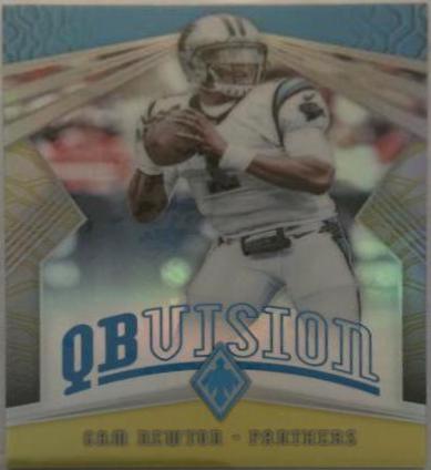 Cam Newton #15 Football Cards 2018 Panini Phoenix QB Vision