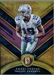 Amari Cooper [Rose Gold] #74 Football Cards 2019 Panini Gold Standard Prices