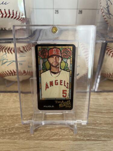 Albert Pujols [Mini Stained Glass] #7 Baseball Cards 2019 Topps Allen & Ginter