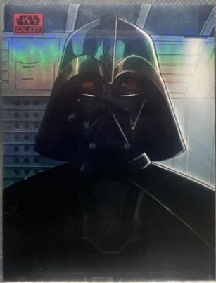 Darth Vader [Red Refractor] #AS-4 Star Wars 2024 Topps Chrome Galaxy Art of the Sith