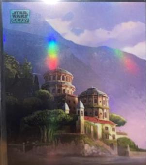 Varykino Retreat  [Aqua Refractor] #AN-3 Star Wars 2024 Topps Chrome Galaxy Art of Naboo