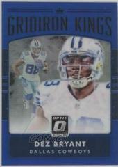 Dez Bryant [Blue] #20 Football Cards 2016 Panini Donruss Optic Gridiron Kings Prices