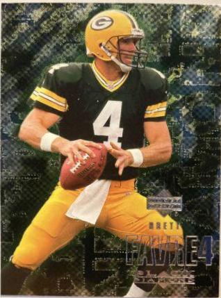 Brett Favre #43 Football Cards 2000 Upper Deck Black Diamond