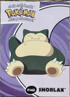 Snorlax #27 Pokemon Danone Pokemon Stadium