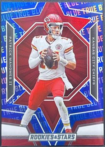 2022 Panini Rookies and Stars Patrick Mahomes II Thrillers Purple newest 6/35 #TH-2