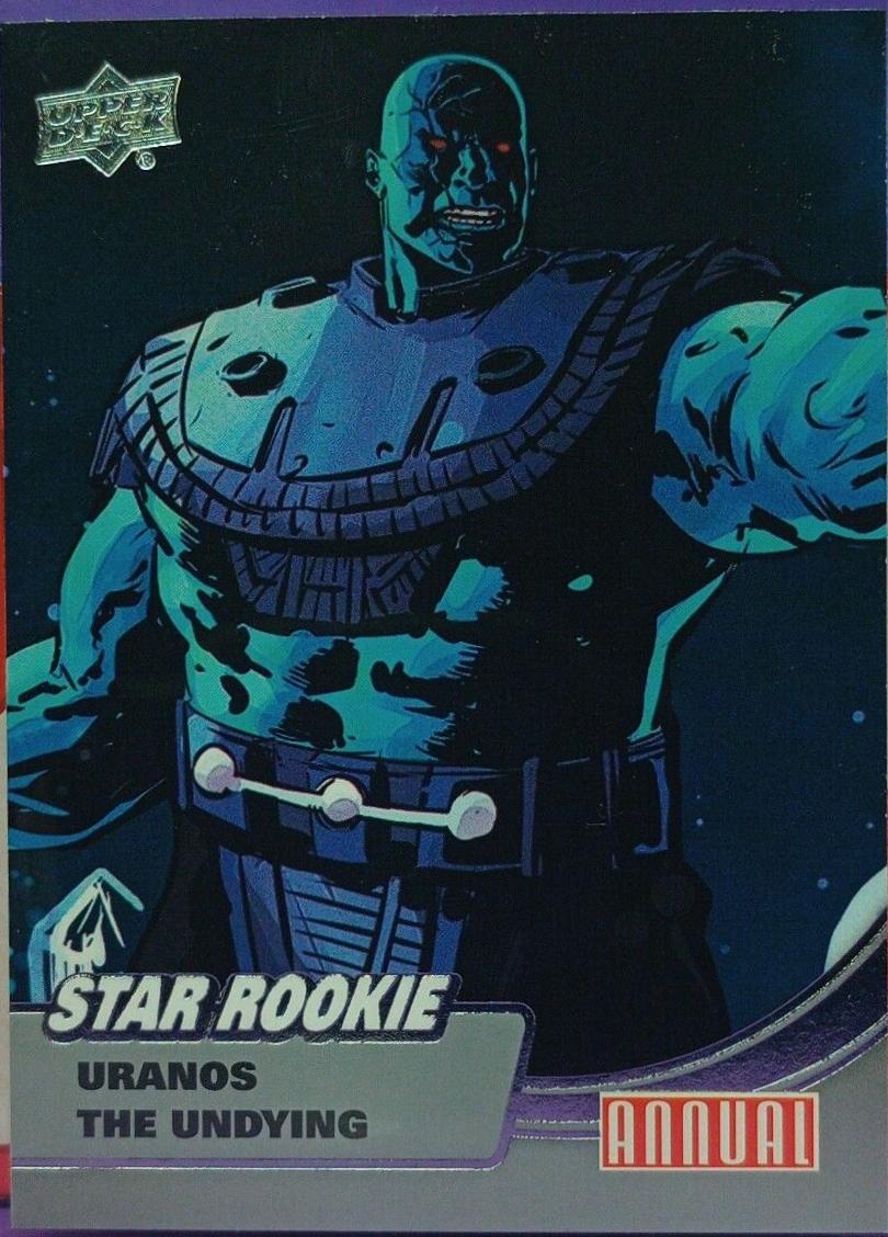 Uranos The Undying #SR-5 Marvel 2022 Upper Deck Annual Star Rookies