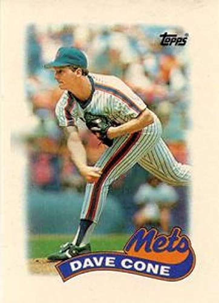 David Cone #24 Baseball Cards 1989 Topps Mini League Leaders