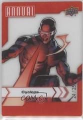 Cyclops [Crystal Clear] #20 Marvel 2022 Upper Deck Annual Prices