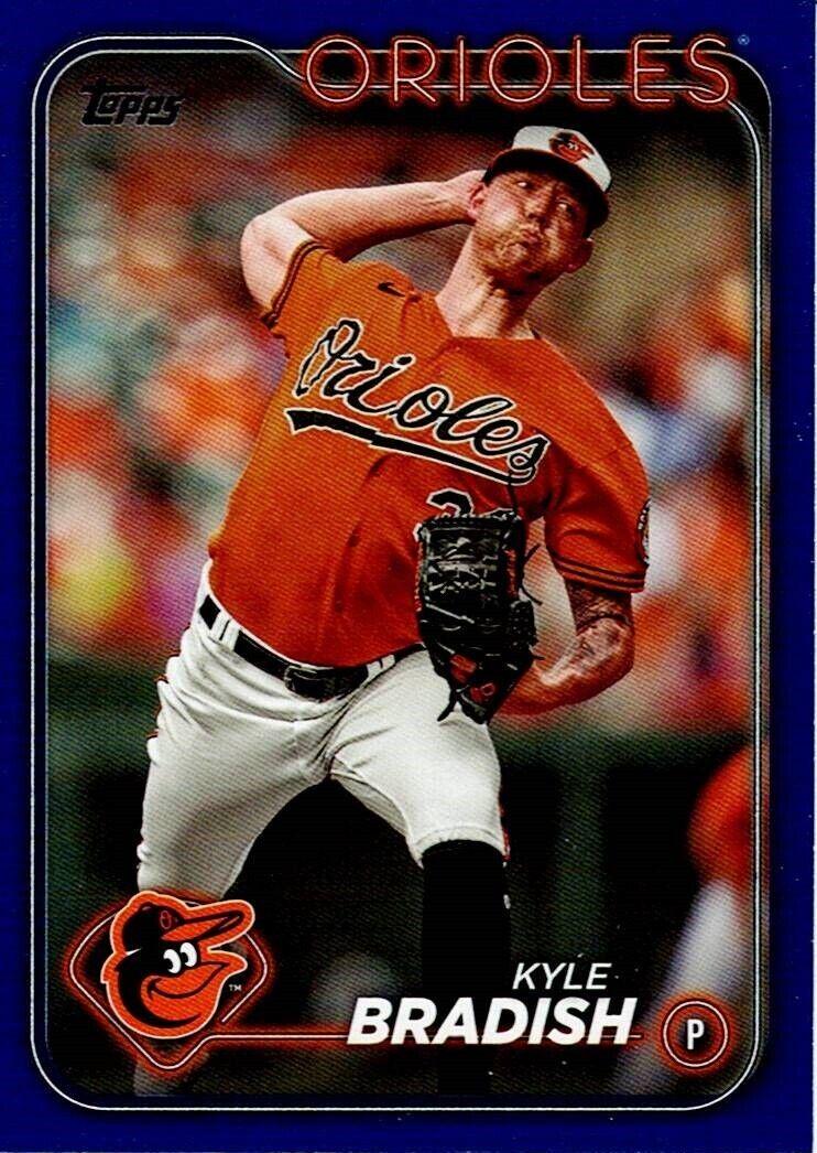 Kyle Bradish Royal Blue Prices Topps Baseball Cards