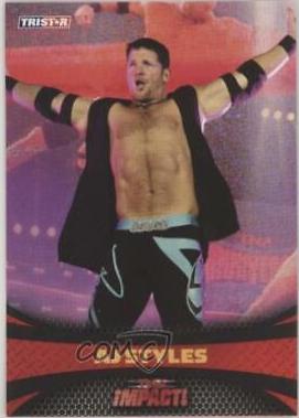 AJ Styles #21 Wrestling Cards 2009 TriStar TNA Impact