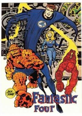 Fantastic Four #JK2 Marvel 1998 The Silver Age Tribute to Jack Kirby